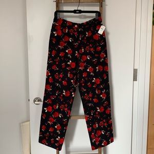 St. John Sport by Marie Gray red roses jeans